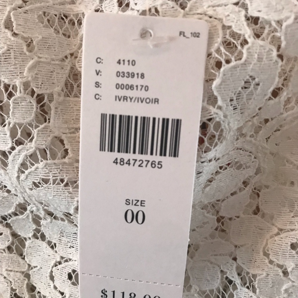 Meadow Rue Ivie Ruffled Lace blouse - Picture 5 of 5